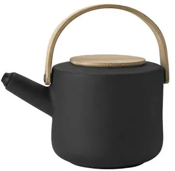 Stelton Theo tekanne 0,7 l. - Svart